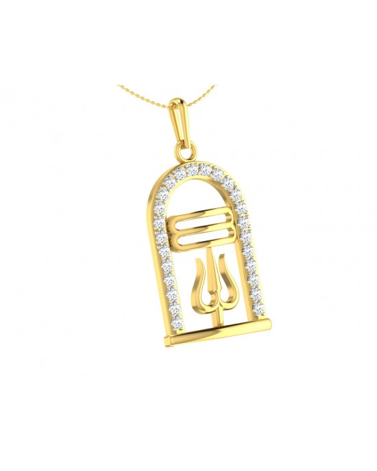 Shiv hot sale locket gold